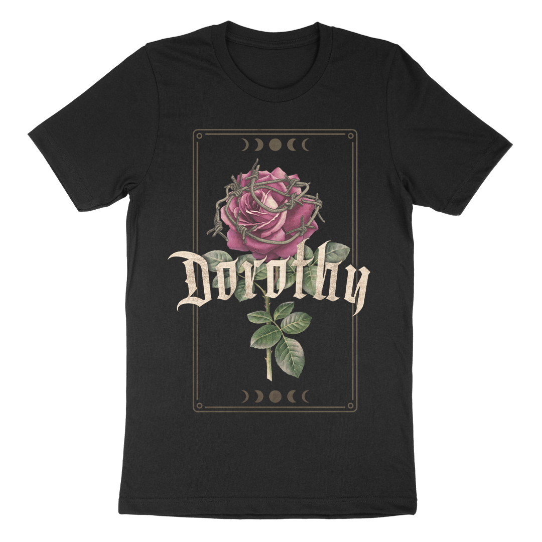 Rose T-Shirt (Black)