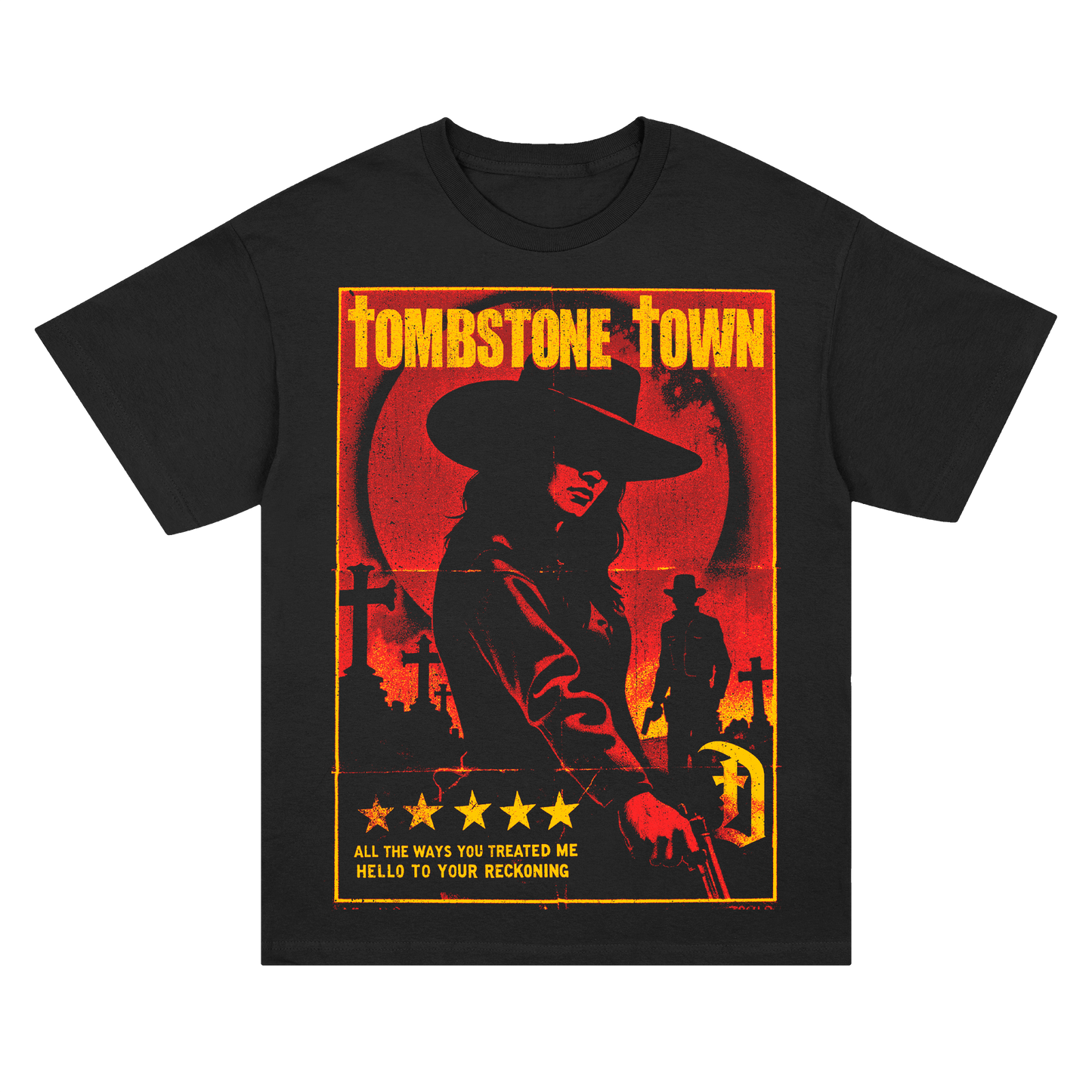 Tombstone Town T-Shirt (Black)