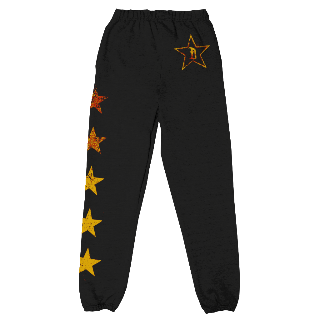 Star Sweatpants (Black)