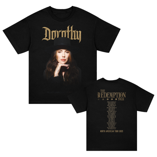 Redemption 2025 Tour T-Shirt (Black)