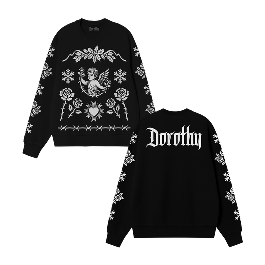 Holiday Crewneck Sweatshirt (Black)