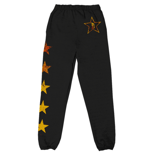 Star Sweatpants (Black)