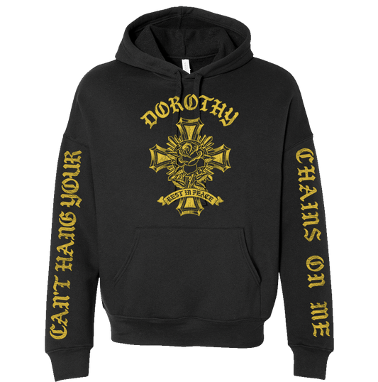 Cross Pullover Hoodie (Black)