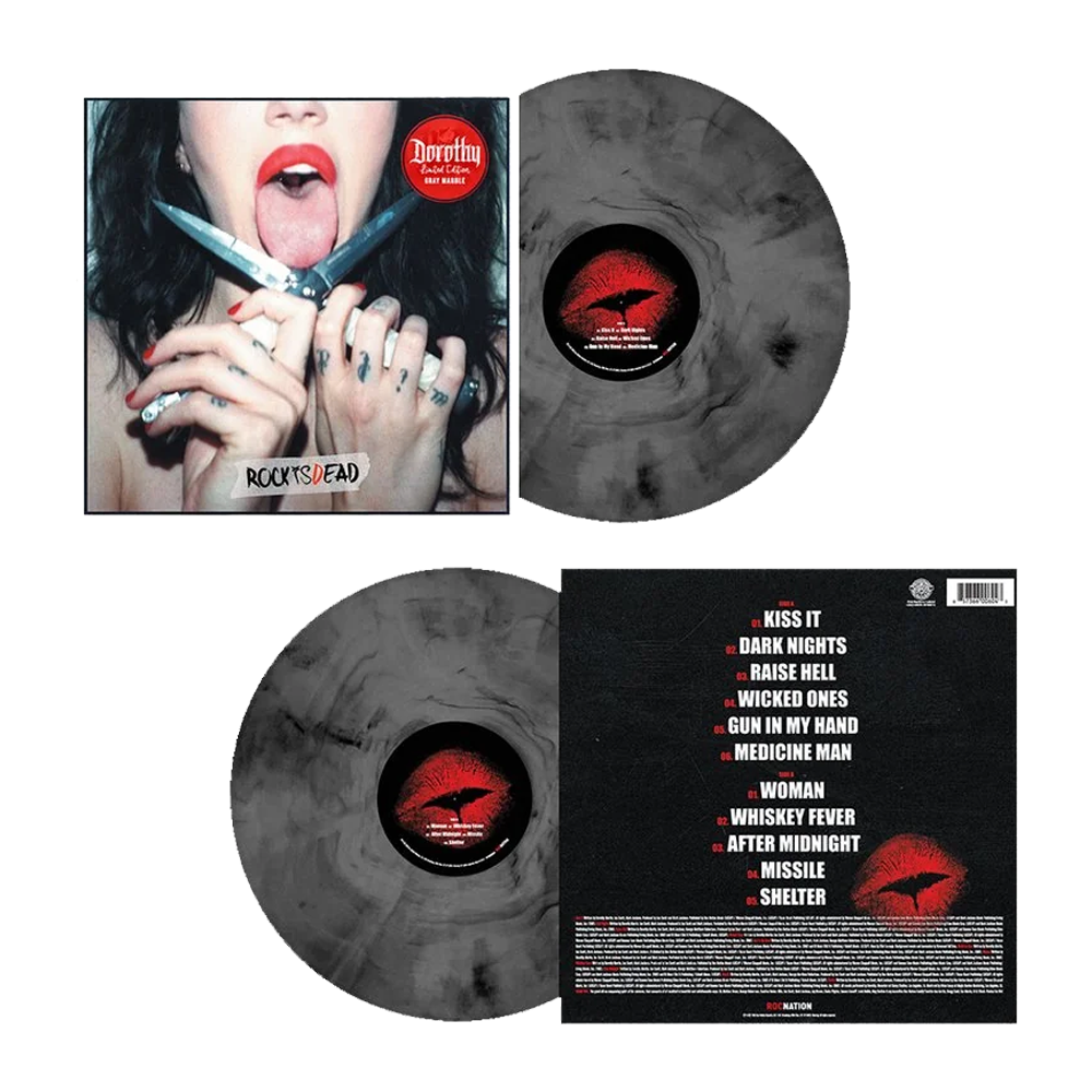 Rock Is Dead LP (Gray Marble)