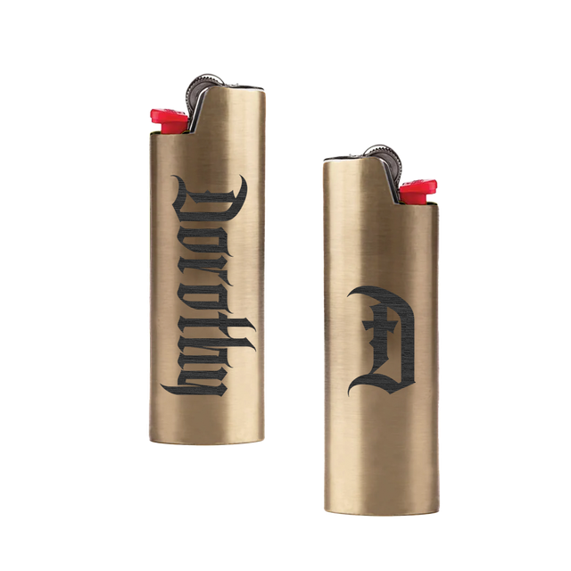 Logo Lighter Cover (Brass)