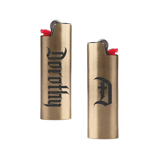 Logo Lighter Cover (Brass)