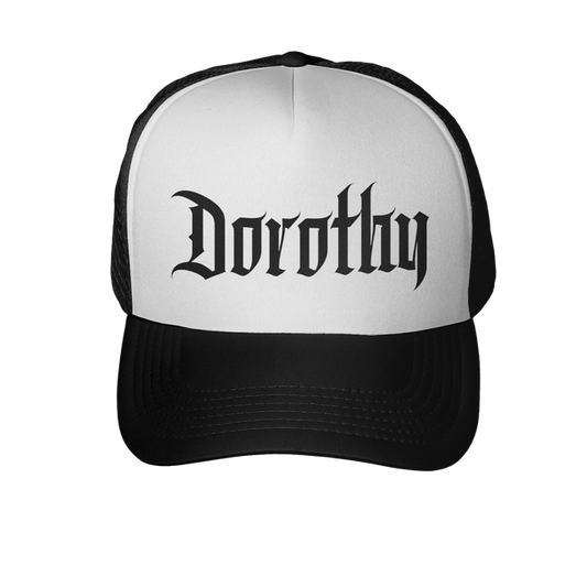 Logo Trucker Hat (Black/White)